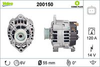 Generator / Alternator VALEO, Cod: 200150
