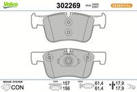 Bremsbelagsatz, Scheibenbremse