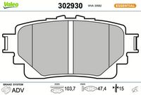 Bremsbelagsatz, Scheibenbremse