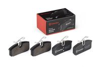 Bremsbelagsatz, Scheibenbremse