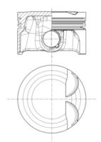 Thumbnail - Zuiger - 028PI00157000 - MAHLE