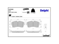 комплект спирачно феродо, дискови спирачки
