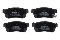 Комплект спирачно феродо, дискови спирачки JQ1013064 KAMOKA