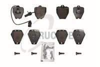 комплект спирачно феродо, дискови спирачки