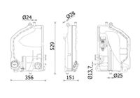 Thumbnail - Expansietank, koelvloeistof - CRT6000S - MAHLE
