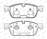 Bremsbelagsatz, Scheibenbremse