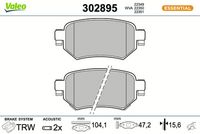 Bremsbelagsatz, Scheibenbremse