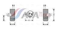 Filtru uscator clima / aer conditionat AVA Clever Choice, Cod: MSD292