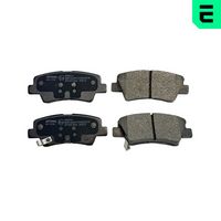 Комплект спирачно феродо, дискови спирачки BP-12784 OPTIMAL