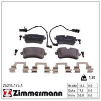 комплект спирачно феродо, дискови спирачки