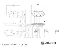 Bremsbelagsatz, Scheibenbremse
