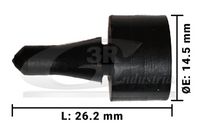 AMORTIZOR DE LIMITARE CLAPETă/Ușă SPATE