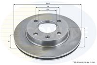 Disc frana COMLINE, Cod: ADC0440V