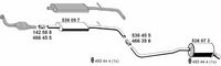 Sistem de esapament ERNST, Cod: 360575
