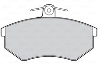 Bremsbelagsatz, Scheibenbremse