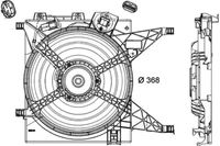 Thumbnail - Koelventilatorwiel - CFF191000P - MAHLE