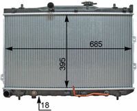 Thumbnail - Radiateur - CR1336000P - MAHLE