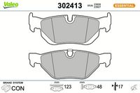 Bremsbelagsatz, Scheibenbremse
