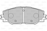 Bremsbelagsatz, Scheibenbremse
