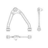 носач, окачване на колелата