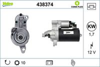 Starter VALEO, Cod: 438374