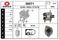 Generator / Alternator EAI, Cod: 58071