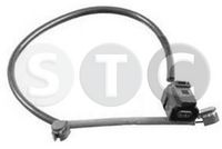 предупредителен контактен сензор, износване на накладките