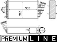 Thumbnail - Intercooler, inlaatluchtkoeler - CI380000P - MAHLE
