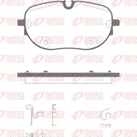 комплект спирачно феродо, дискови спирачки