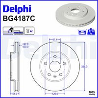 Disc frana DELPHI, Cod: BG4187C
