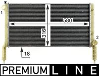 Thumbnail - Radiateur - CR1991000P - MAHLE