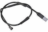 предупредителен контактен сензор, износване на накладките