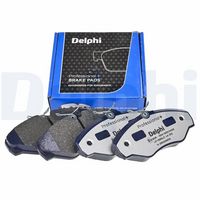 Set placute frana,frana disc DELPHI, Cod: LP1695LC