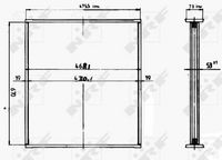 NRF Koelblok, radiateur 2