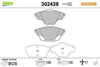 Bremsbelagsatz, Scheibenbremse