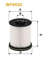 Degvielas filtrs WF8522 WIX FILTERS