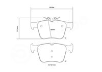 BREMBO High performance remblokkenset 3