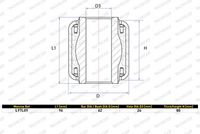 MONROE Afstandshuls, bladveer 2