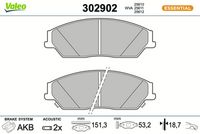 Bremsbelagsatz, Scheibenbremse