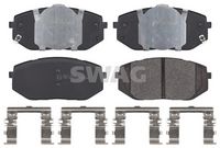 комплект спирачно феродо, дискови спирачки