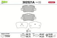 Bremsbelagsatz, Scheibenbremse