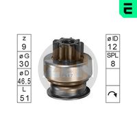 Cuplaj unisens,demaror ERA, Cod: ZN0617