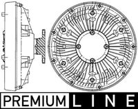 Thumbnail - Koppeling, radiateurventilator - CFC222000P - MAHLE