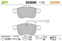 Bremsbelagsatz, Scheibenbremse