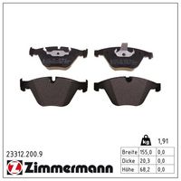 комплект спирачно феродо, дискови спирачки