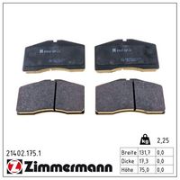 комплект спирачно феродо, дискови спирачки