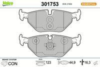 Bremsbelagsatz, Scheibenbremse