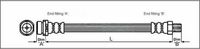 Conducta / cablu frana METZGER AUTOTEILE, Cod: 4112316