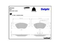комплект спирачно феродо, дискови спирачки