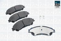 комплект спирачно феродо, дискови спирачки